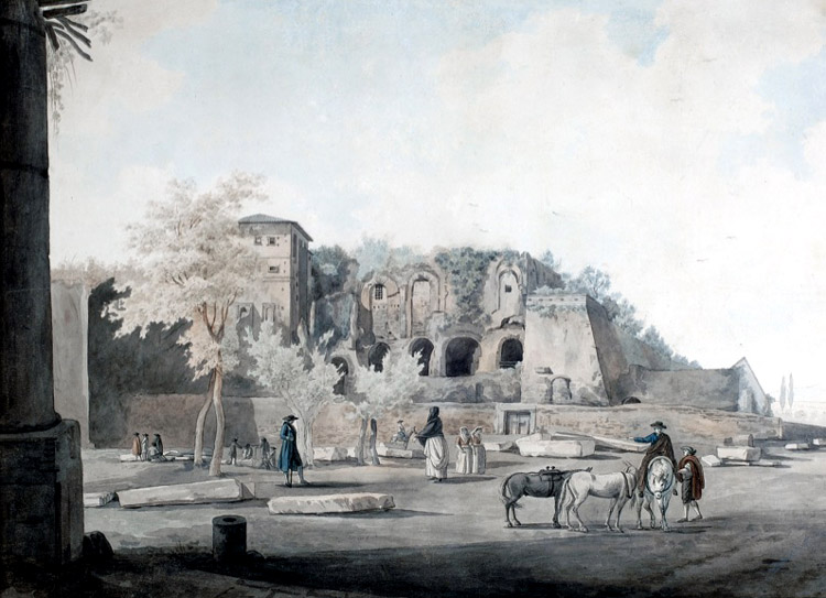 William Pars, Palais impériaux, Palatin